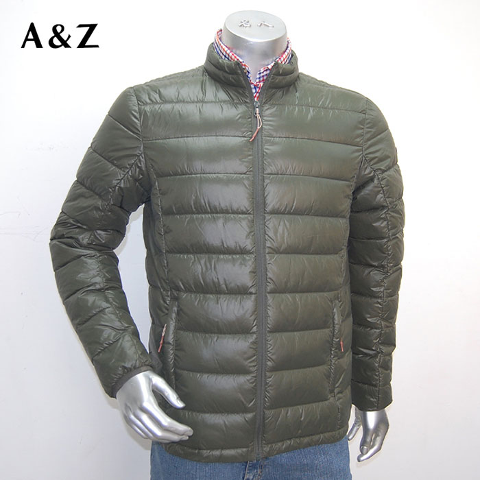 Men’s Lightweight Nylon Puffer Jacket