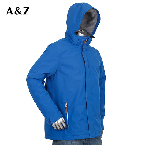 Full Zip Men's Fleece Jacket — High-Pile, Lightweight