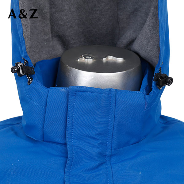 Full Zip Men's Fleece Jacket — High-Pile, Lightweight