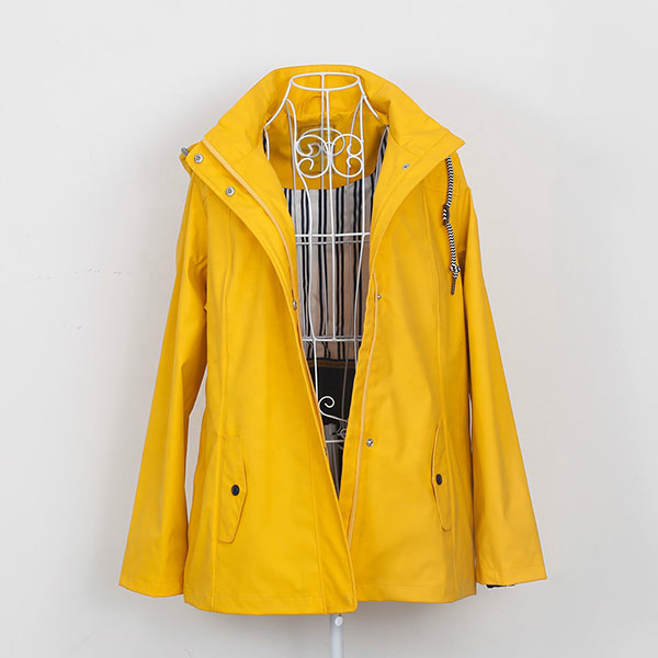 Bright Yellow Raincoat Womens – Waterproof & Lightweight