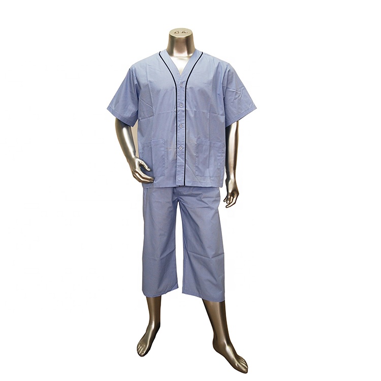 Custom Men's Polyester Cotton Hospital Uniform