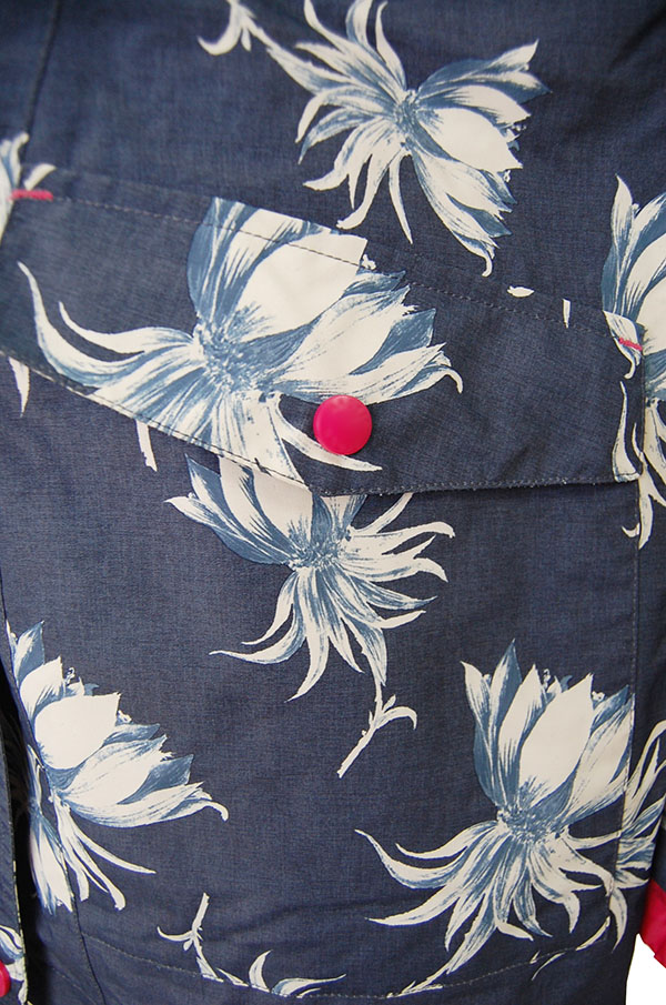 quilted long puffer jacket TWO BIG PATCH POCKETS