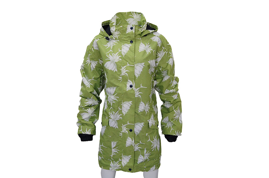 black quilted hooded long puffer jacket ff2323