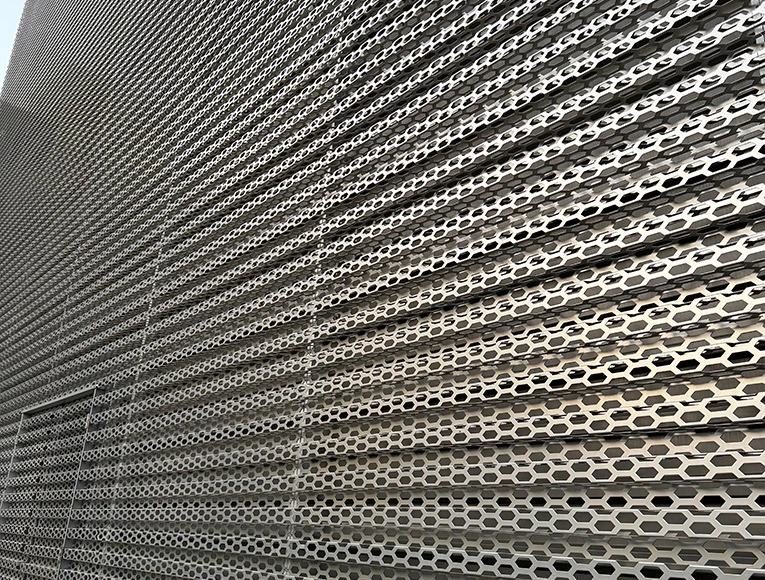 Perforated Metal for Curtain Wall Facade