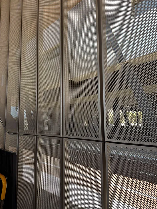 Perforated Metal for Curtain Wall Facade