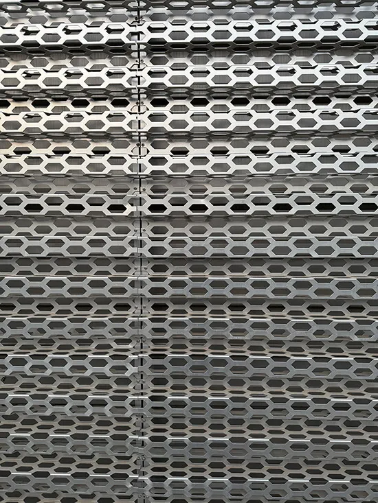 Perforated Metal for Curtain Wall Facade