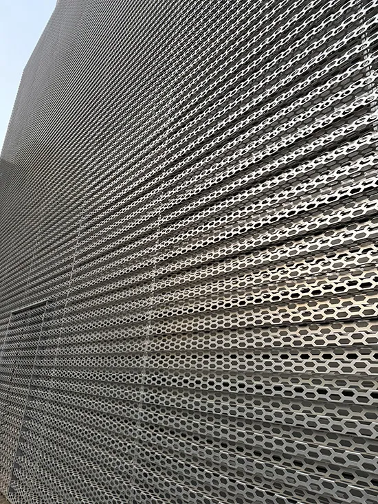 Perforated Metal for Curtain Wall Facade