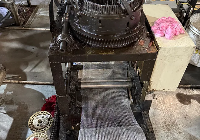 stainless steel knitted wire mesh