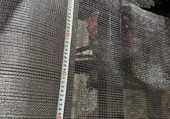 stainless steel knitted mesh