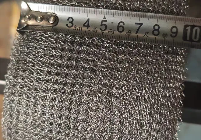 stainless steel knitted wire mesh