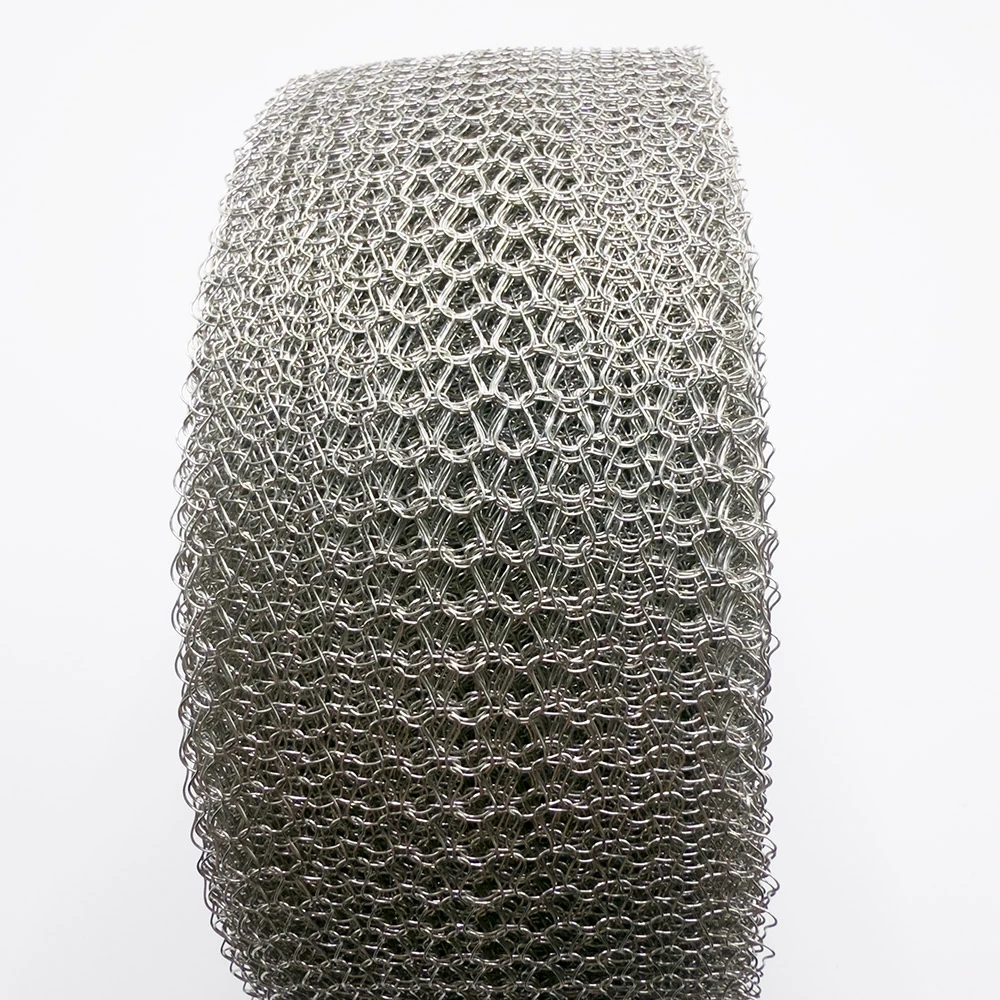 Stainless Steel Knitted Wire Mesh for Filtration & EMI Shielding