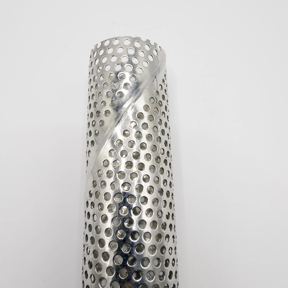 Spiral Welded Perforated Mesh Tube