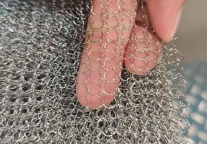 stainless steel knitted mesh