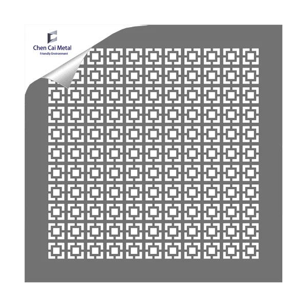 Square wire Perforated Sheet