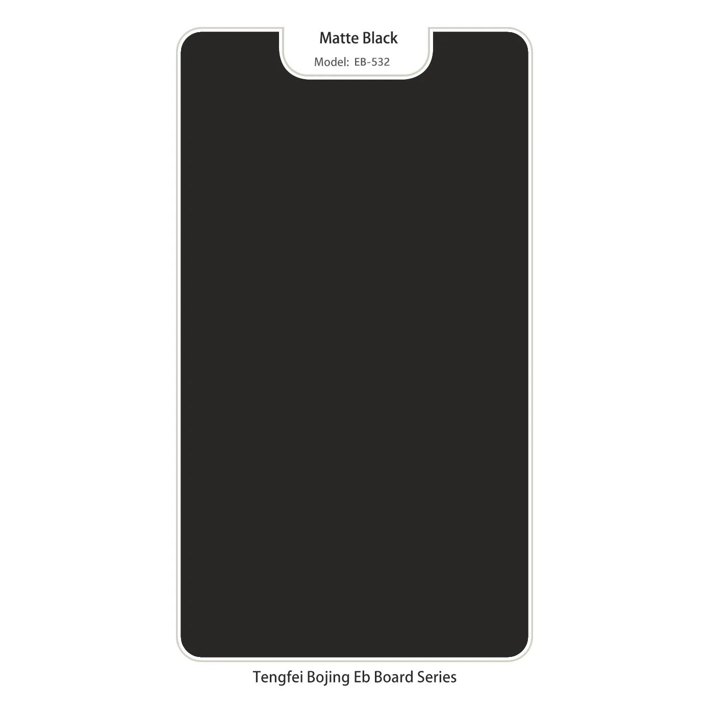  Tengfei Platinum EB Particle Panels - Matte Black