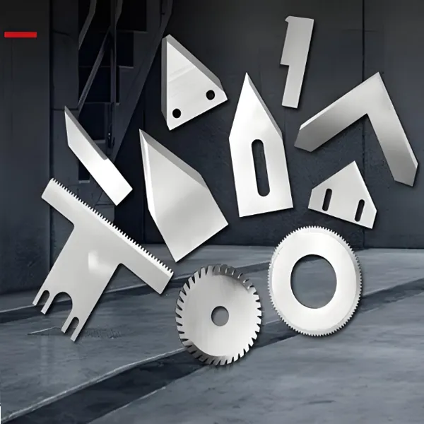 straight cutting blade