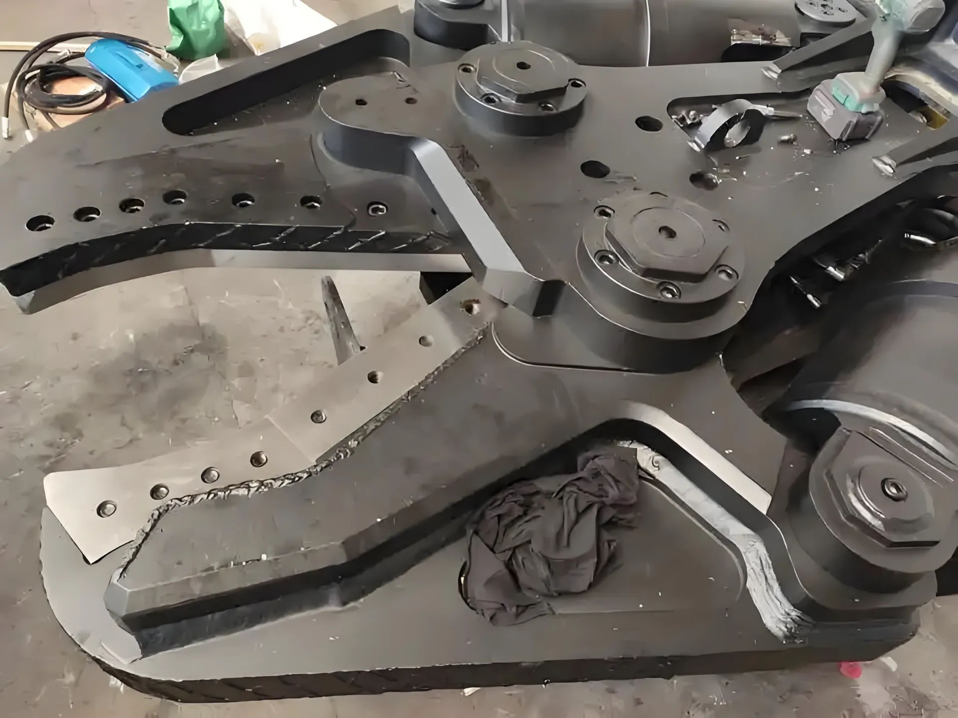 Scrap Steel Scissors In Scrap Steel Processing