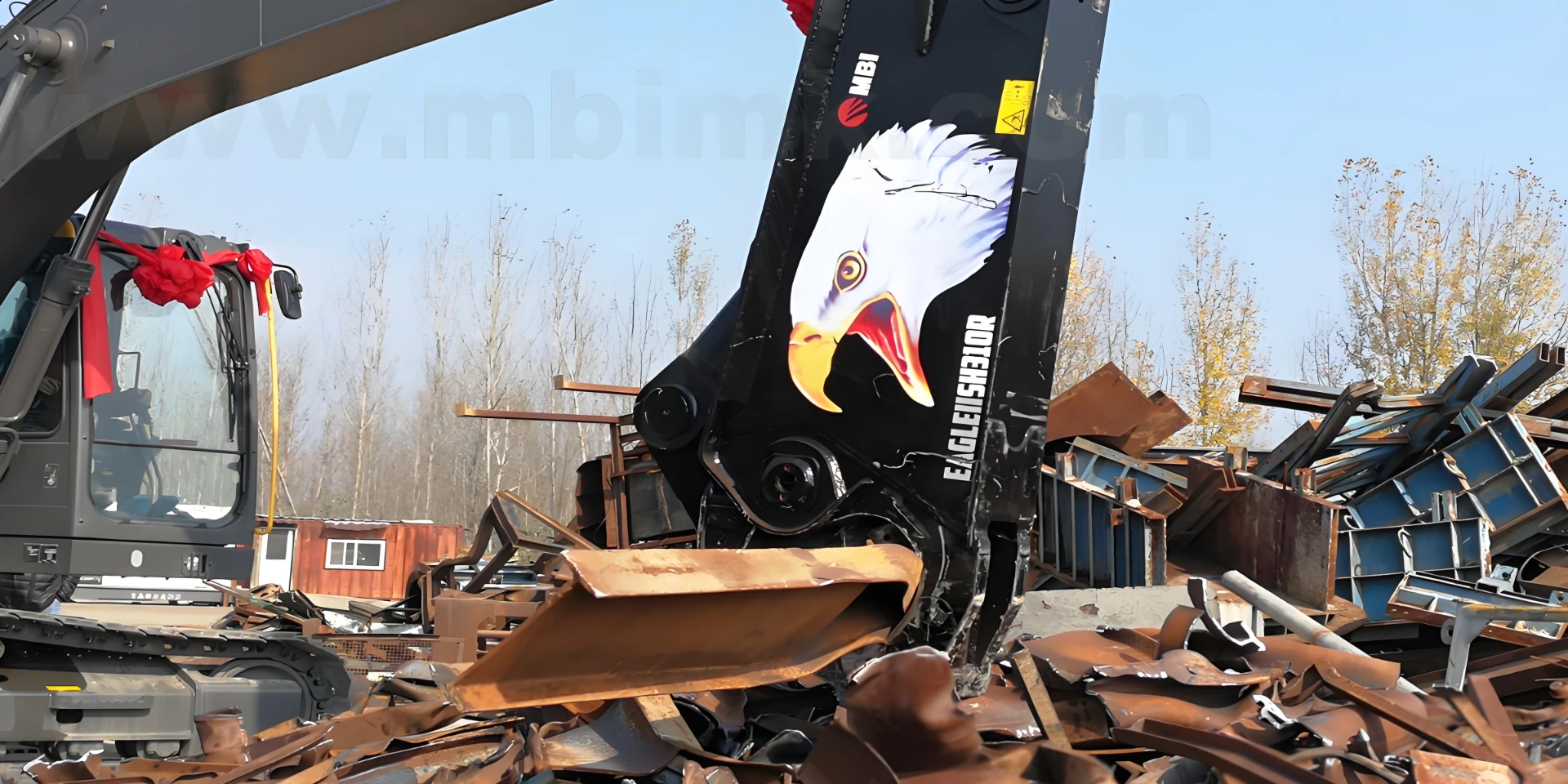 Scrap Steel Scissors In Scrap Steel Processing