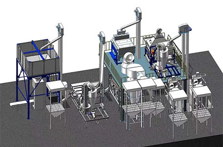 Grain & Seed Cleaning Processing Lines