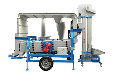 VIBRATORY AIR SCREEN CLEANER DIAGRAM