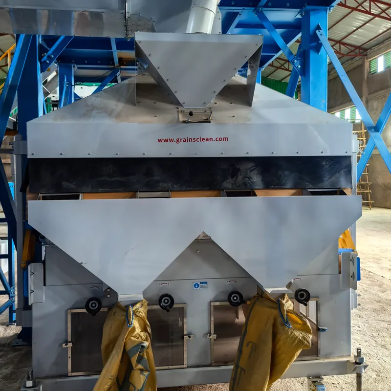 sesame and pulses cleaning line