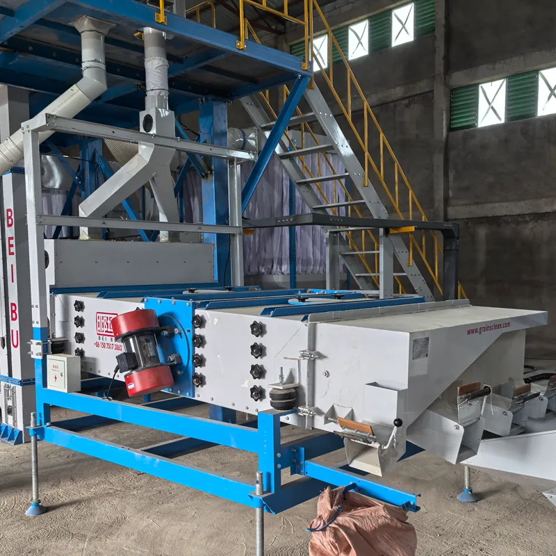 sesame and pulses cleaning line