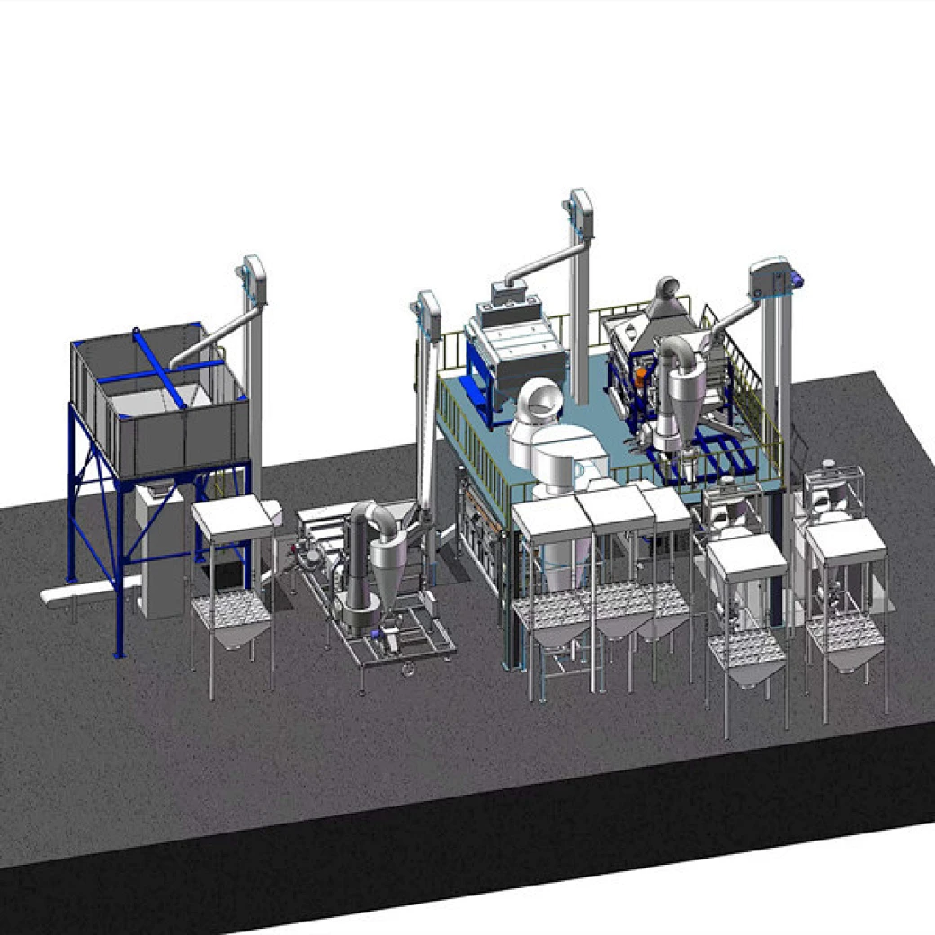 Sesame Cleaning Processing Plant