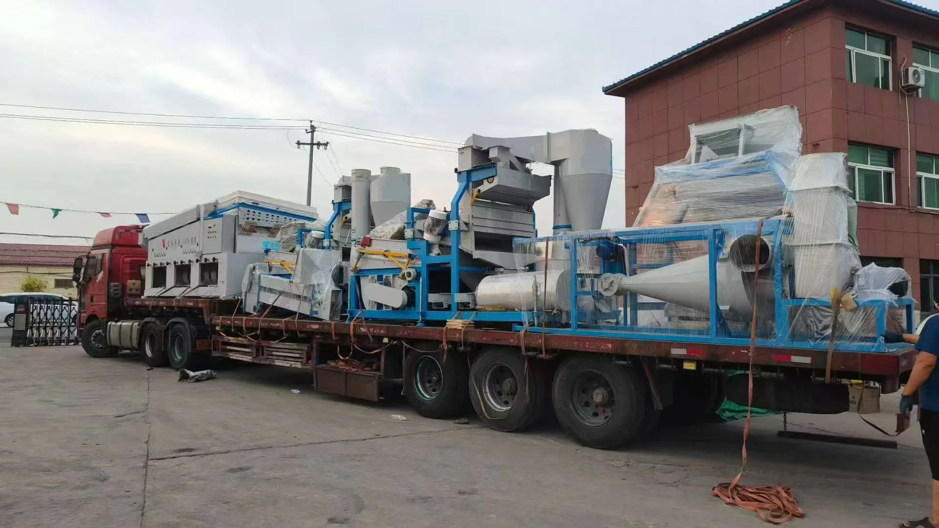 Effective Sesame and Mung Bean Processing Equipment in Myanmar