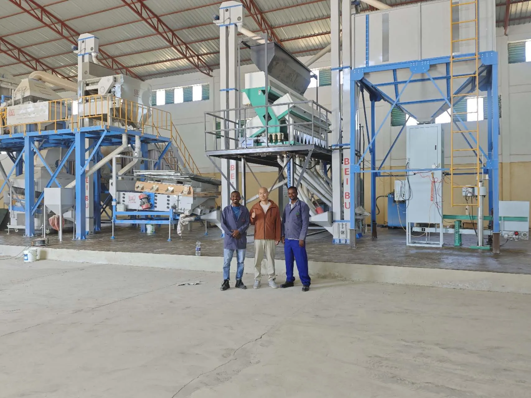 Efficient Sesame and Soybean Cleaning Processing Line | Hebei Beibu Machinery
