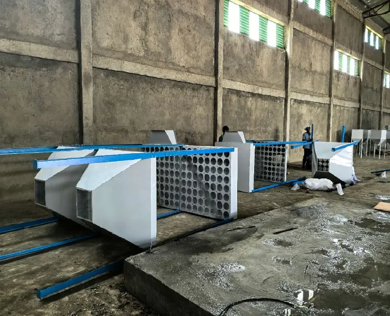 A sesame and bean production line is being installed in Ethiopia.