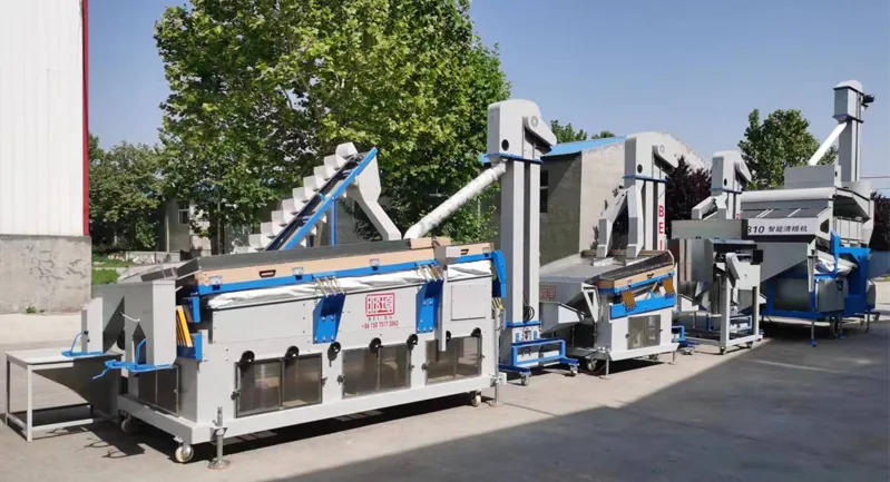 grains cleaning processing plant