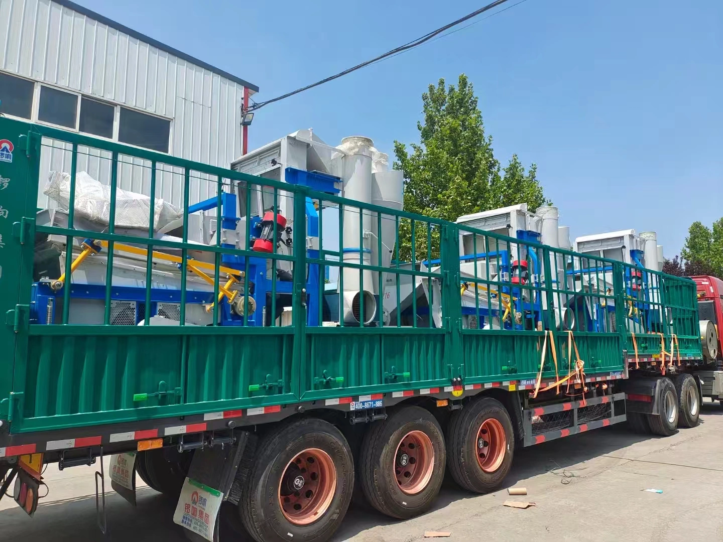 Beibu Machinery-Bean and sesame cleaning machine delivery