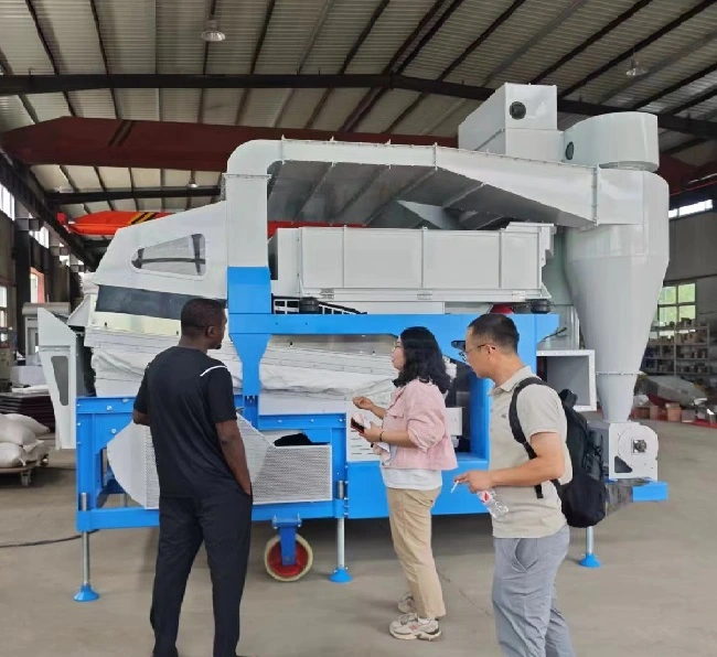 A visit from Africa - Sesame processing