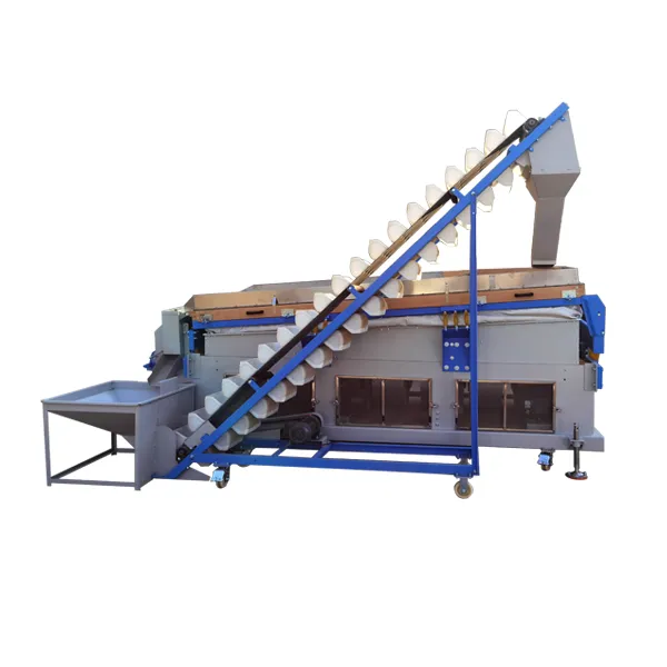 gravity separator in beans processing line -hebei beibu machinery