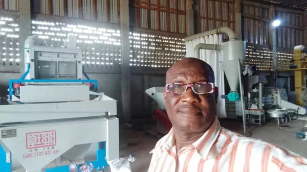 Soybean Cleaning Machine installed in Benin-Hebei Beibu Machinery Technology Co.,LTD