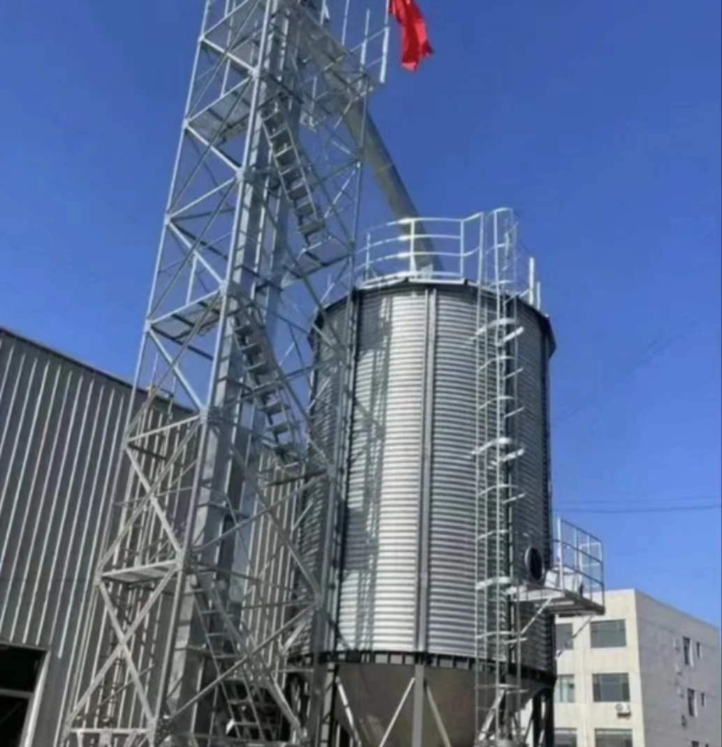 Grains cleaning machine support the Grain Storage