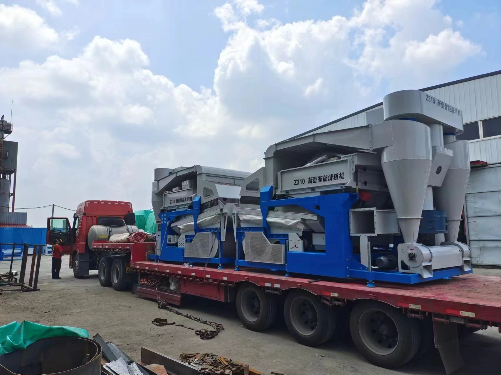 Beibu Machinery-Bean Production Line Delivery