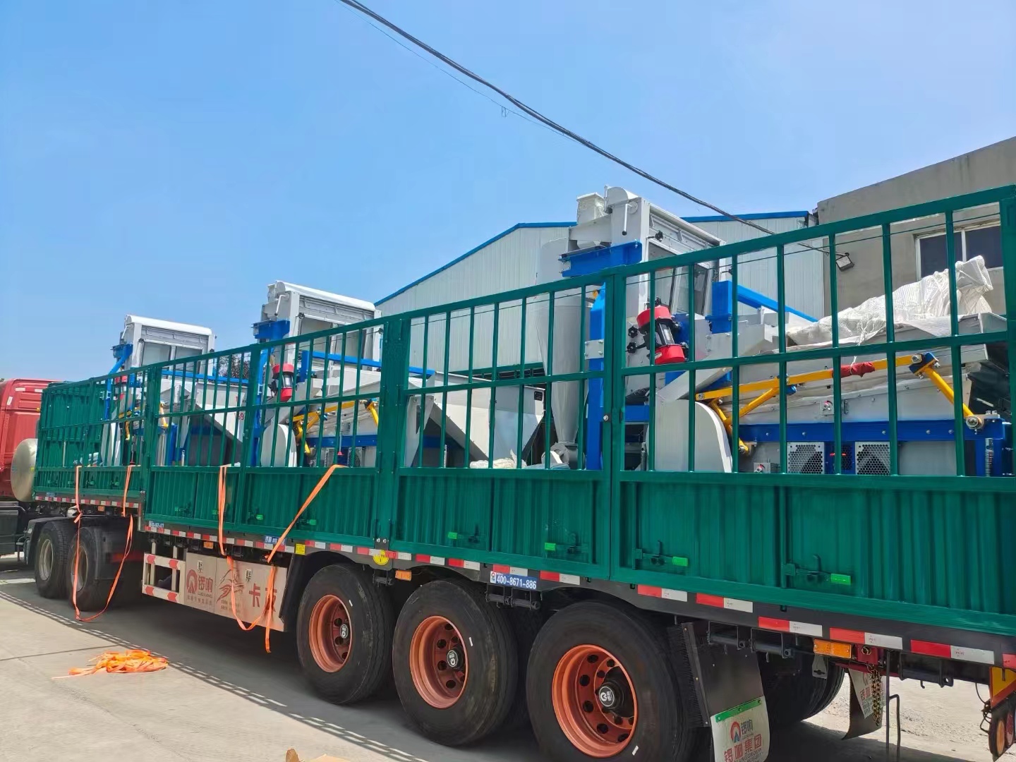 Beibu Machinery-Bean and sesame cleaning machine delivery