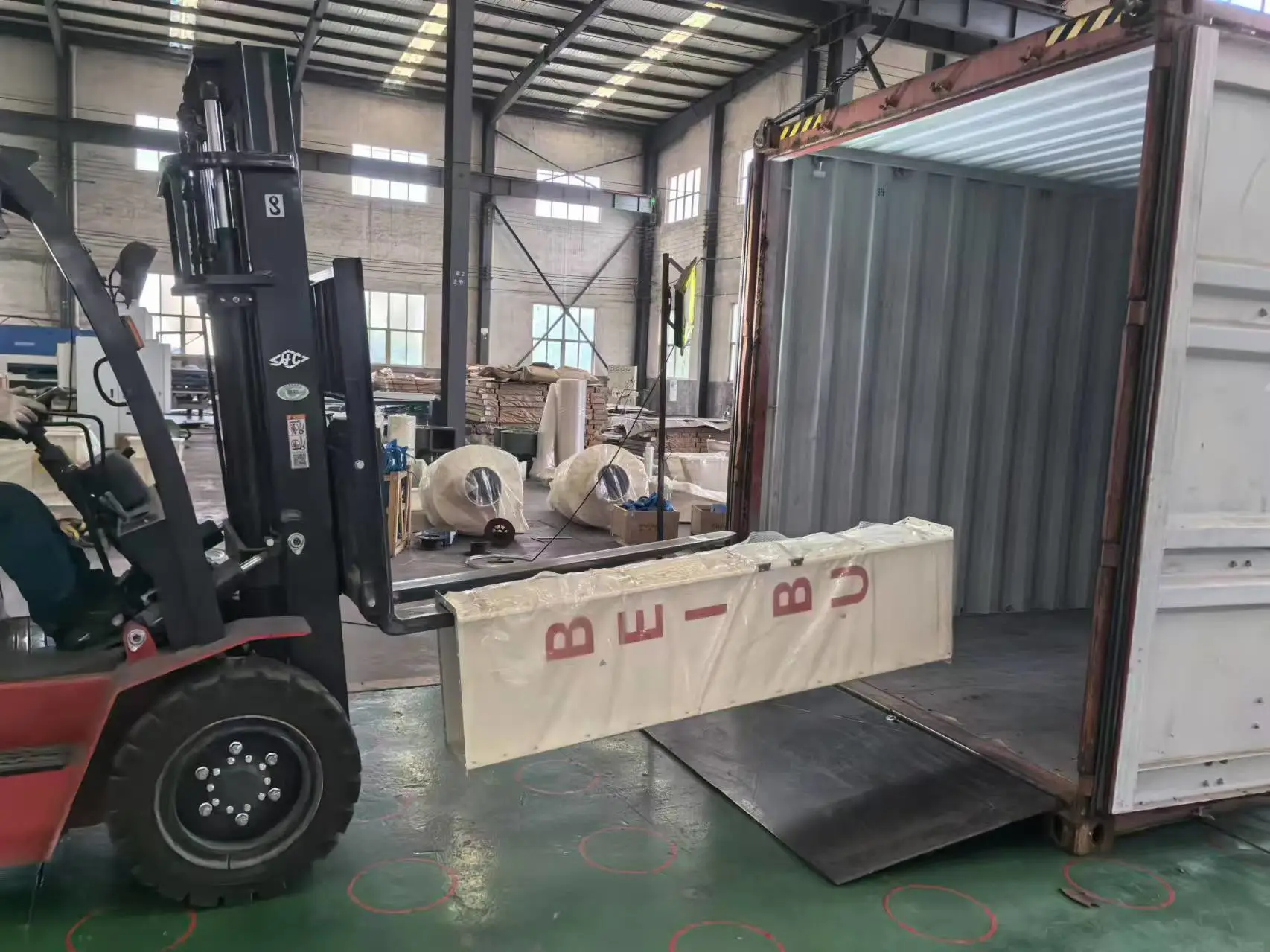 Beibu Machinery-Sesame cleaning machine shipped to Africa