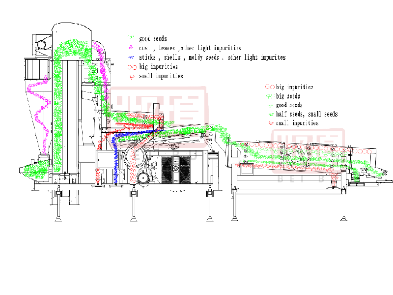 Beibu machinery Seed cleaning machine helps you with spring farming!