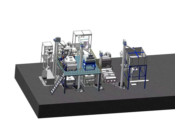 Sesame and Soybean Cleaning Processing Line-Hebei Beibu Machinery Technology Co.,LTD