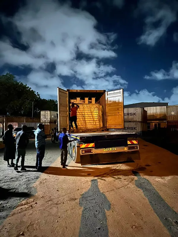 Sesame and Beans Cleaning Machine Arrieved in Tanzania-Hebei Beibu Machinery Technology Co.,LTD