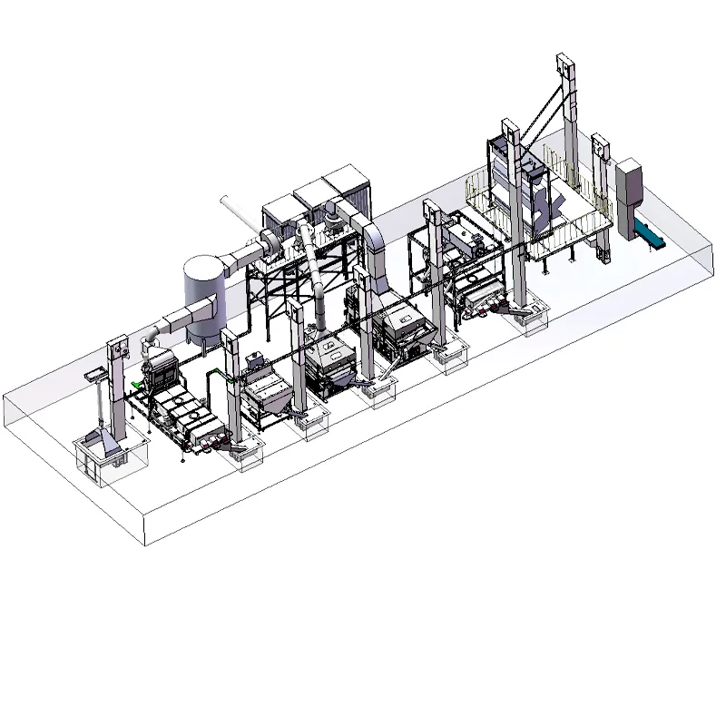 beans processing plant