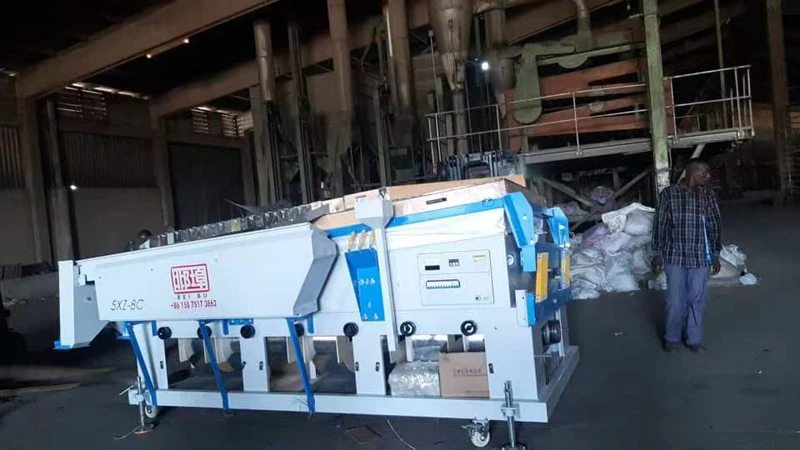 Sesame and Soybean Gravity Separator arrived in Togo-Hebei Beibu Machinery Technology Co.,LTD