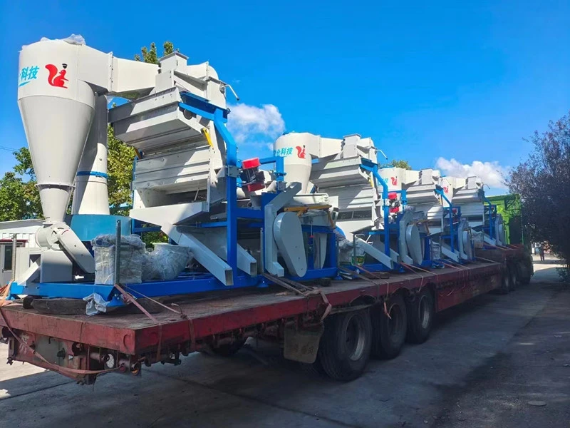 Four Sets Sesame Cleaning Machine Delivery-Hebei Beibu Machinery Technology Co.,LTD
