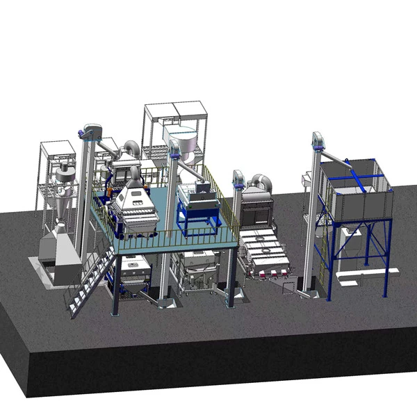 sesame processing plant