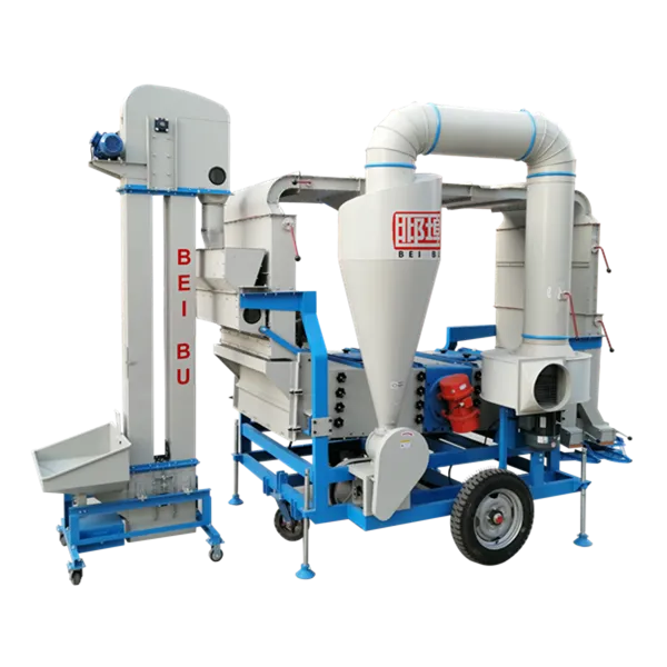 Popular Double Air Screen Cleaner Sesame Cleaning Machine-Hebei Beibu Machinery Technology Co.,LTD