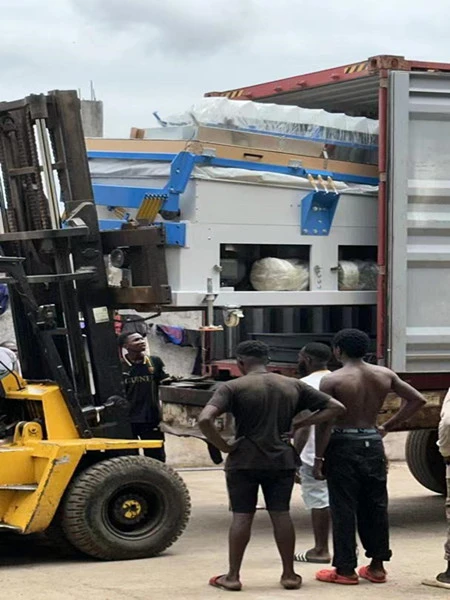 Coffee Bean Cleaing Machine Arrived in Guinea-Hebei Beibu Machinery Technology Co.LTD