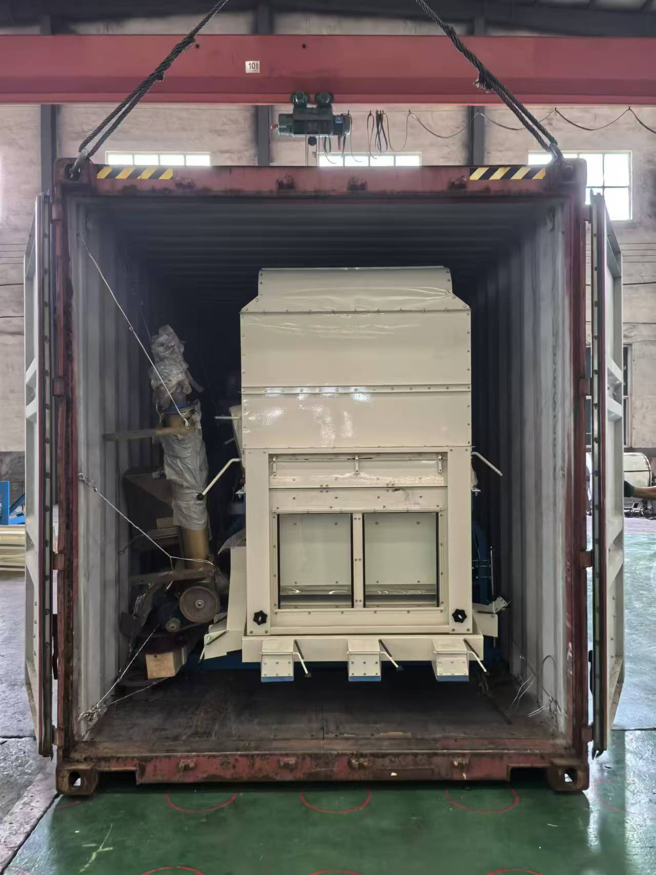 Beibu Machinery-Sesame cleaning machine shipped to Africa