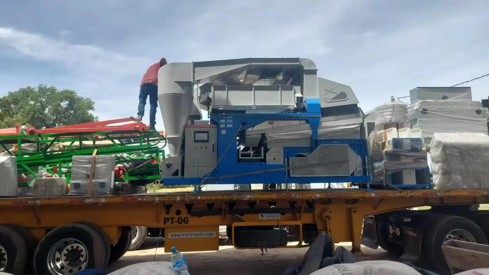 Z310 big capacity cleaner arrived